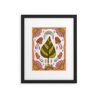 Pisces Leaf Framed Art Print Gallery Image 6