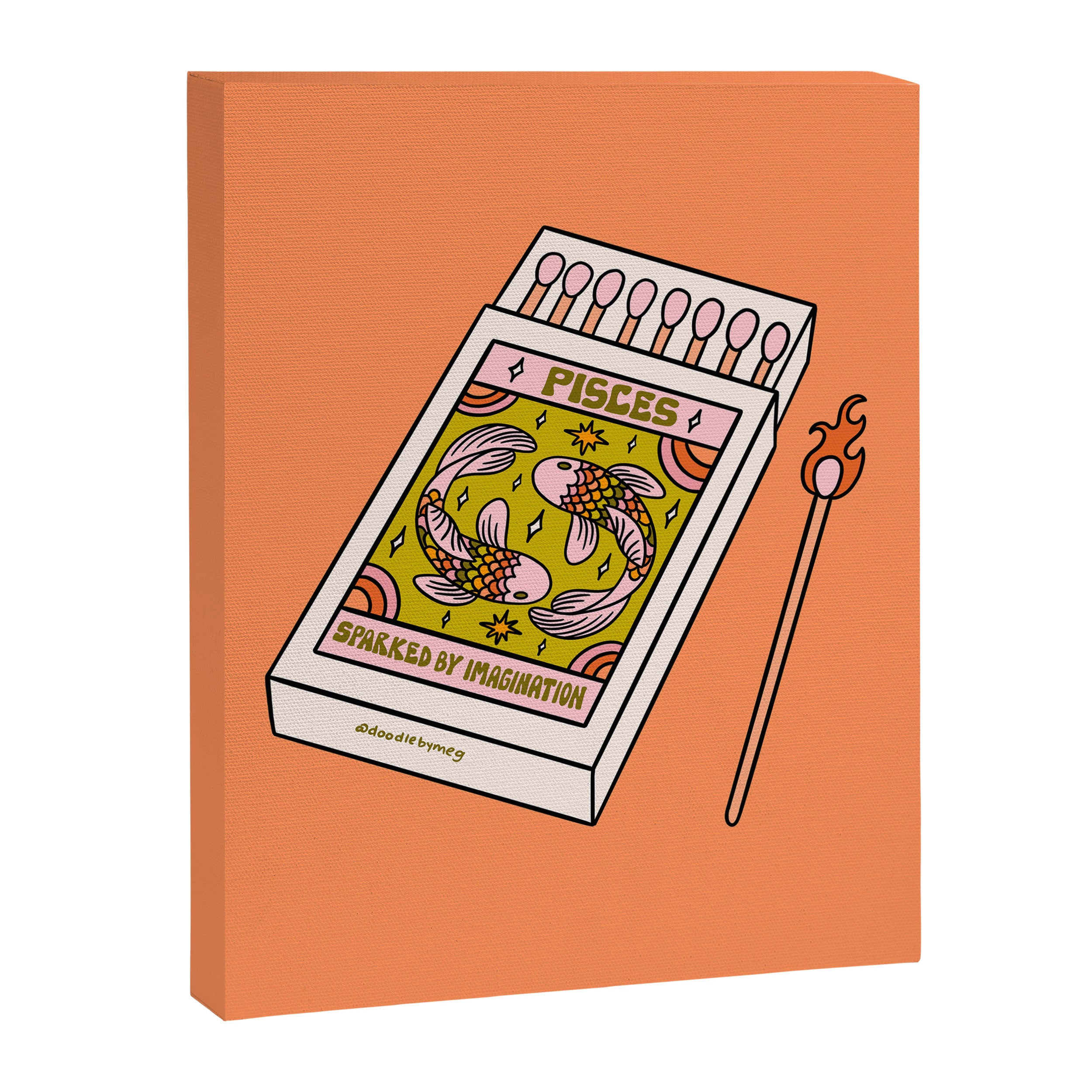 Pisces Matchbox Canvas Print Gallery Image 8