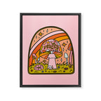 Pisces Mushroom Framed Canvas Print Gallery Image 8