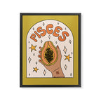 Pisces Papaya Framed Canvas Print Gallery Image 8