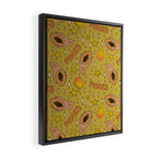 Pisces Papaya Print Framed Canvas Print Gallery Image 2