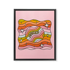 Pisces Planet Framed Canvas Print Gallery Image 8