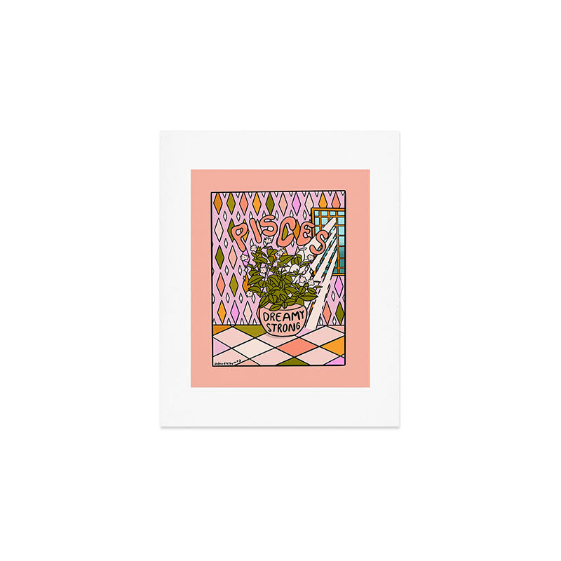 Pisces Plant Art Print Gallery Image 1