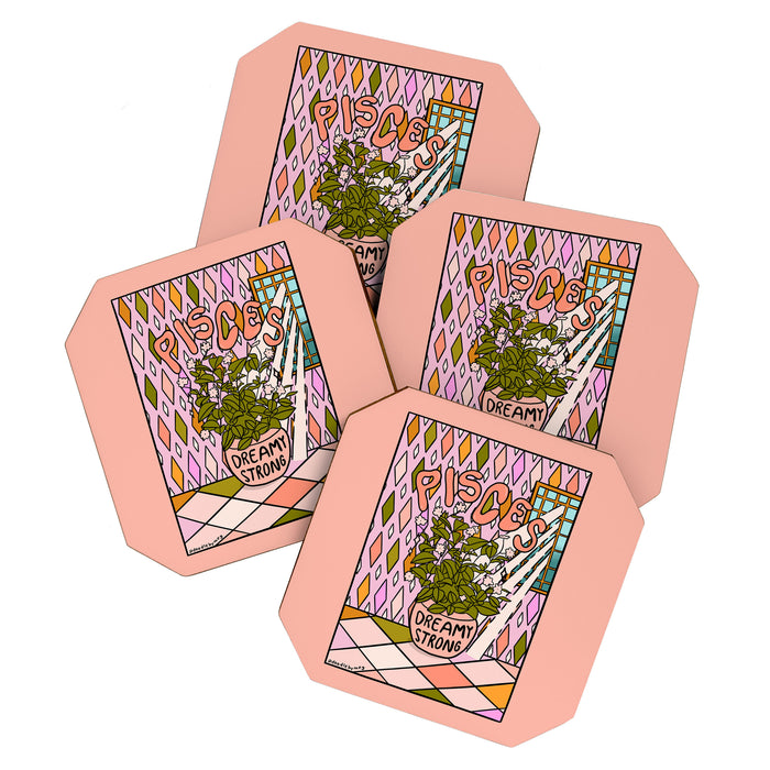 Pisces Plant Coaster Gallery Image 1