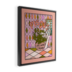 Pisces Plant Framed Canvas Print Gallery Image 2