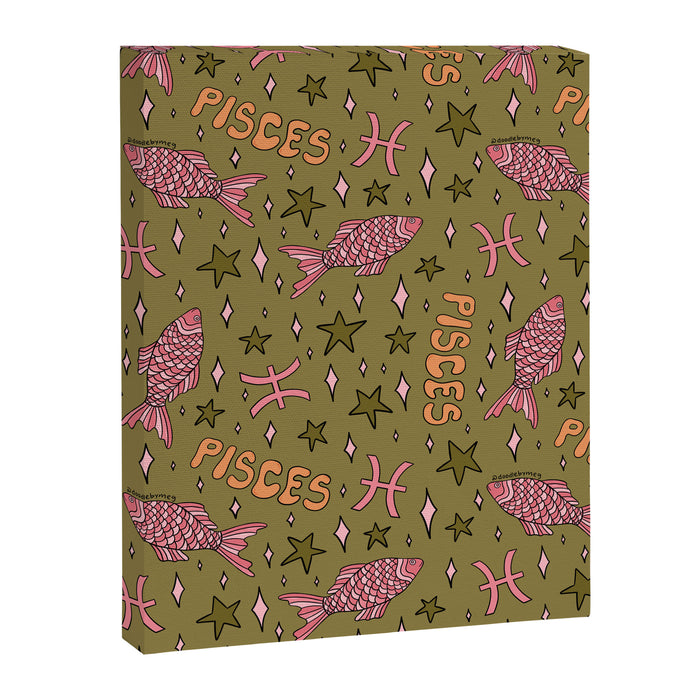 Pisces Print Canvas Print Gallery Image 1