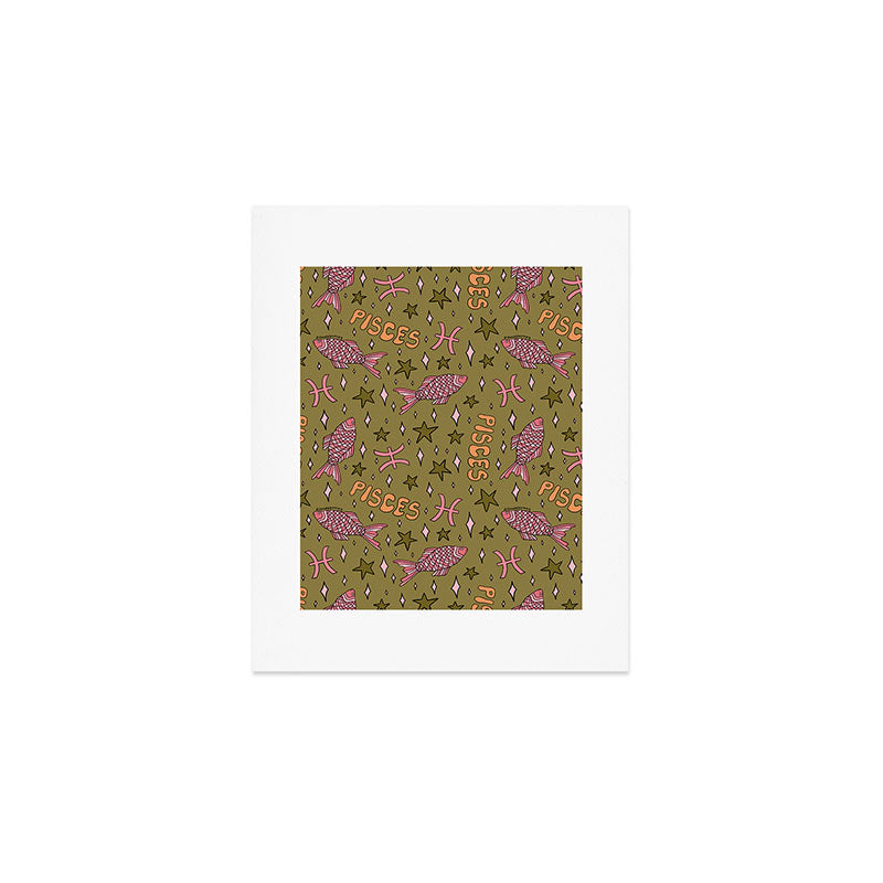 Pisces Print Art Print Gallery Image 1