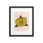 Pisces Pumpkin Framed Art Print Gallery Image 6