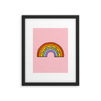 Pisces Rainbow Framed Art Print Gallery Image 6
