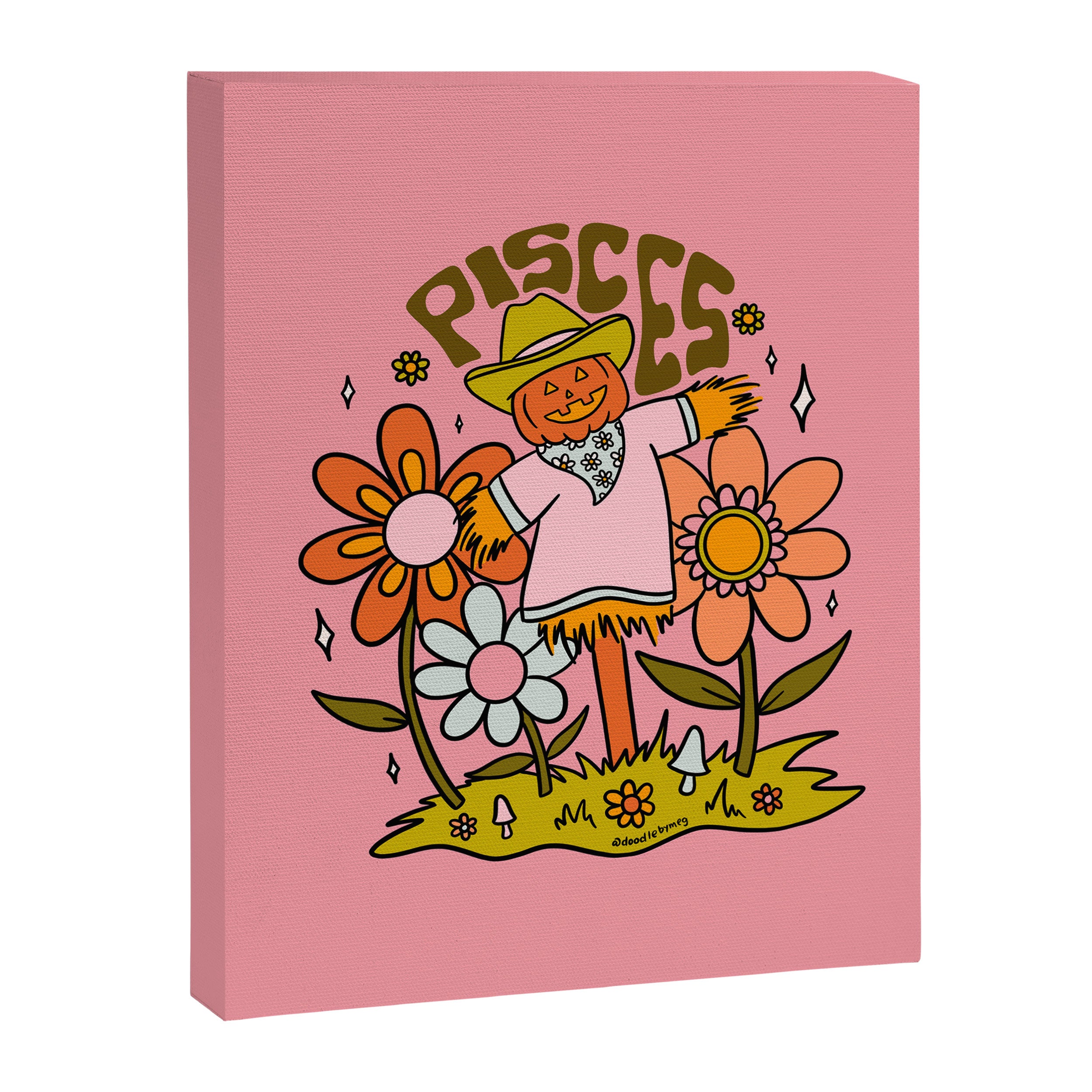 Pisces Scarecrow Canvas Print Gallery Image 8