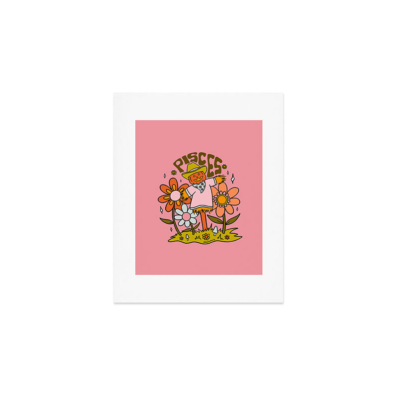 Pisces Scarecrow Art Print Gallery Image 1