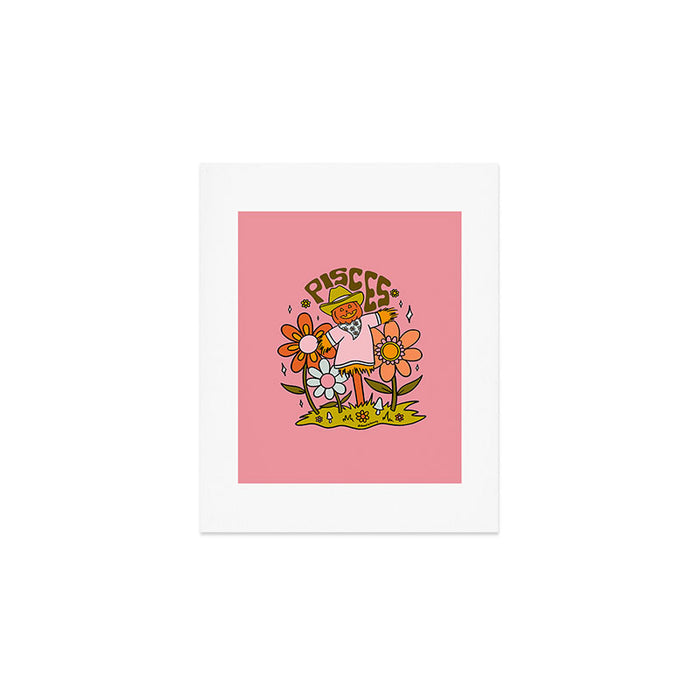 Pisces Scarecrow Art Print Gallery Image 1