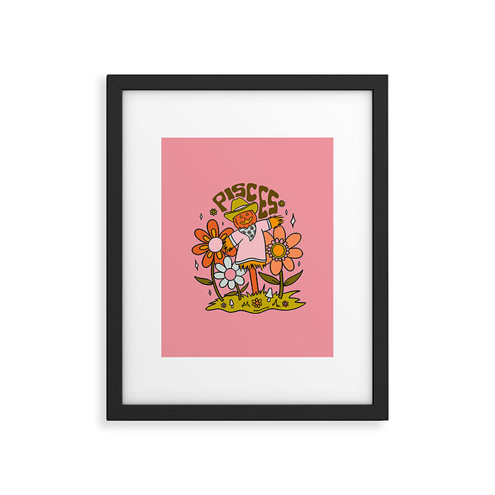 Pisces Scarecrow Framed Art Print Gallery Image 1