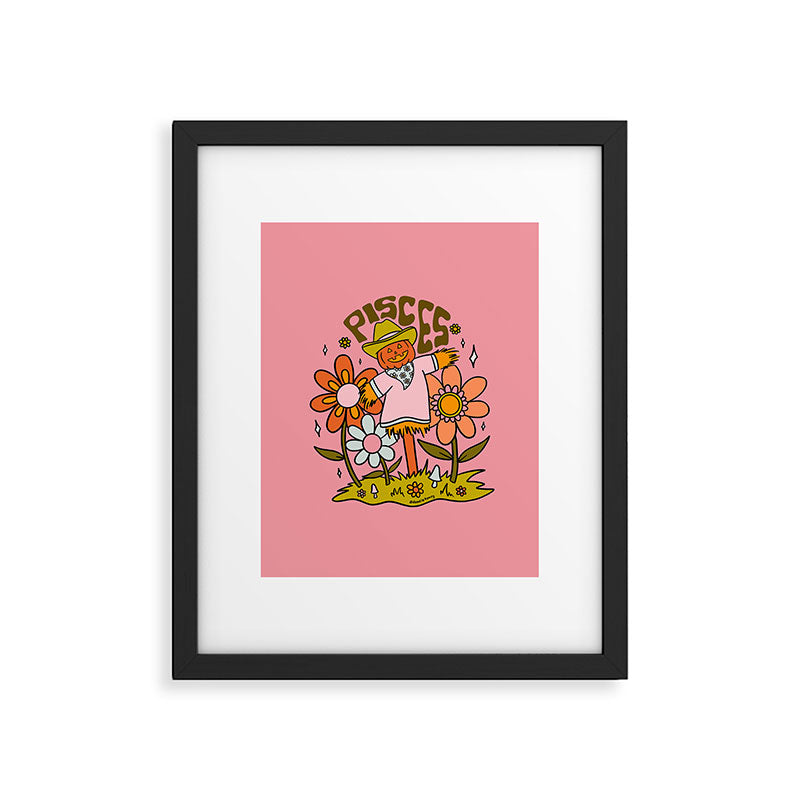 Pisces Scarecrow Framed Art Print Gallery Image 6