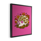 Pisces Skull Framed Canvas Print Gallery Image 2