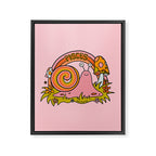 Pisces Snail Framed Canvas Print Gallery Image 8