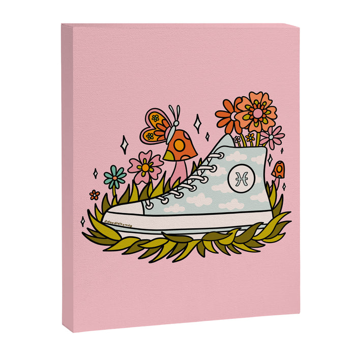 Pisces Sneaker Canvas Print Gallery Image 1