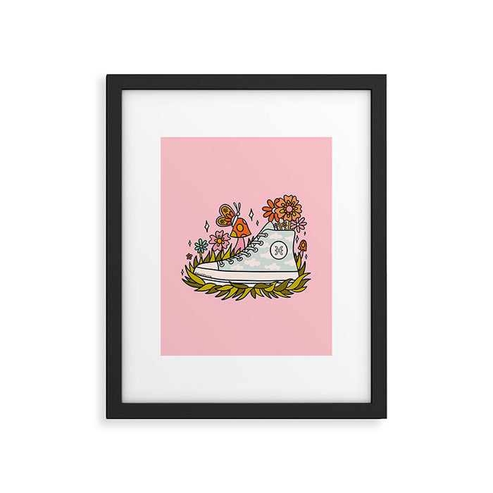 Pisces Sneaker Framed Art Print Gallery Image 1
