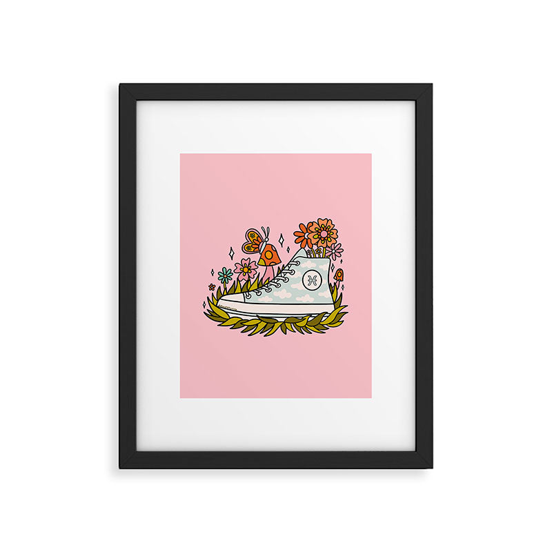 Pisces Sneaker Framed Art Print Gallery Image 6