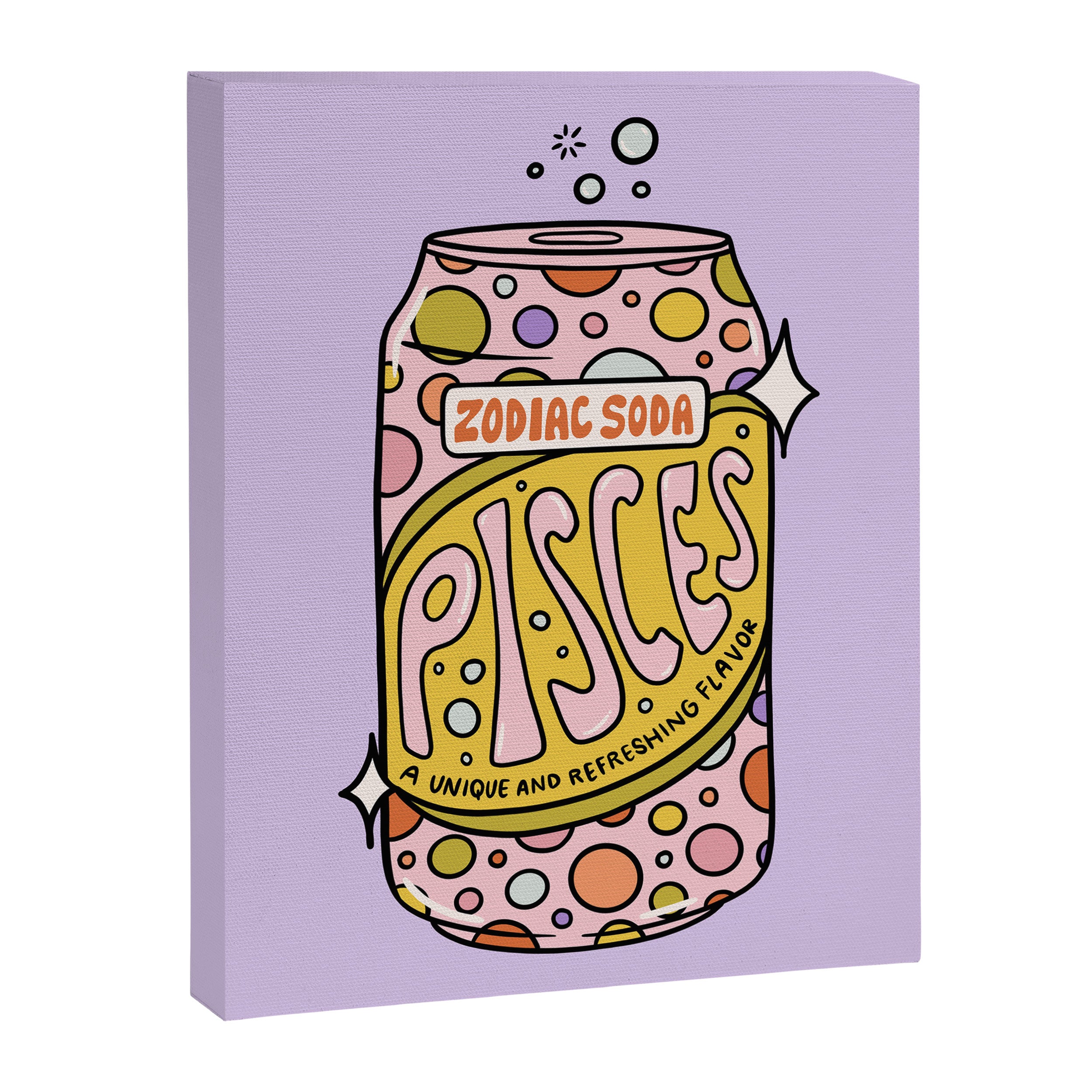 Pisces Soda Canvas Print Gallery Image 6