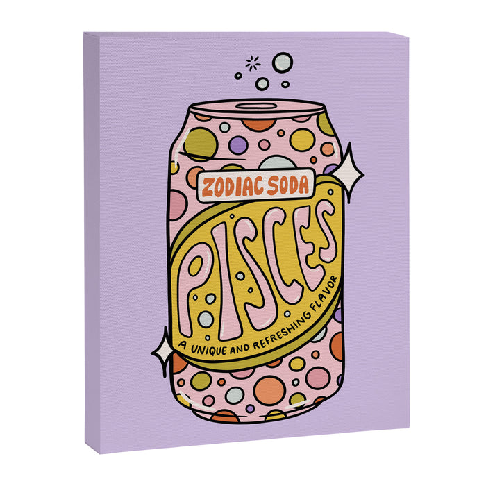Pisces Soda Canvas Print Gallery Image 1