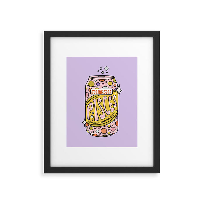 Pisces Soda Framed Art Print Gallery Image 1