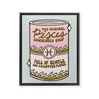 Pisces Soup Framed Canvas Print Gallery Image 8
