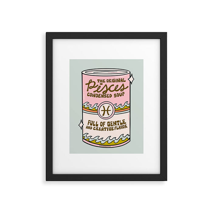 Pisces Soup Framed Art Print Gallery Image 1