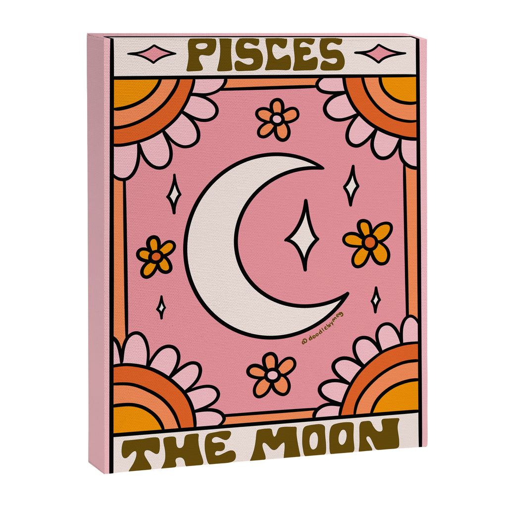 Pisces Tarot Card Canvas Print Gallery Image 8