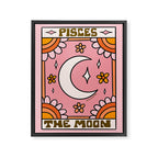 Pisces Tarot Card Framed Canvas Print Gallery Image 8