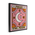 Pisces Tarot Card Framed Canvas Print Gallery Image 2