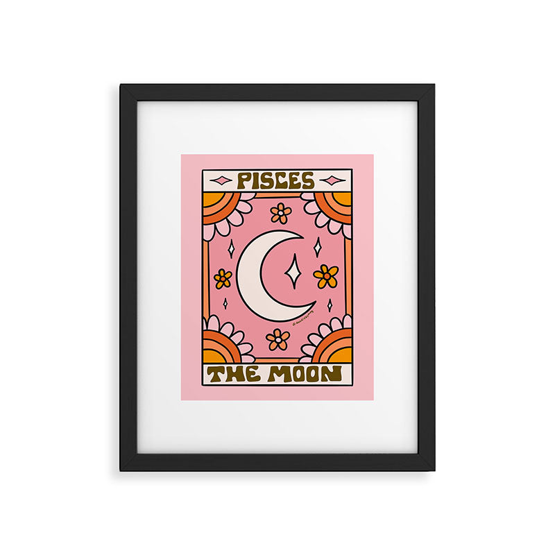 Pisces Tarot Card Framed Art Print Gallery Image 6