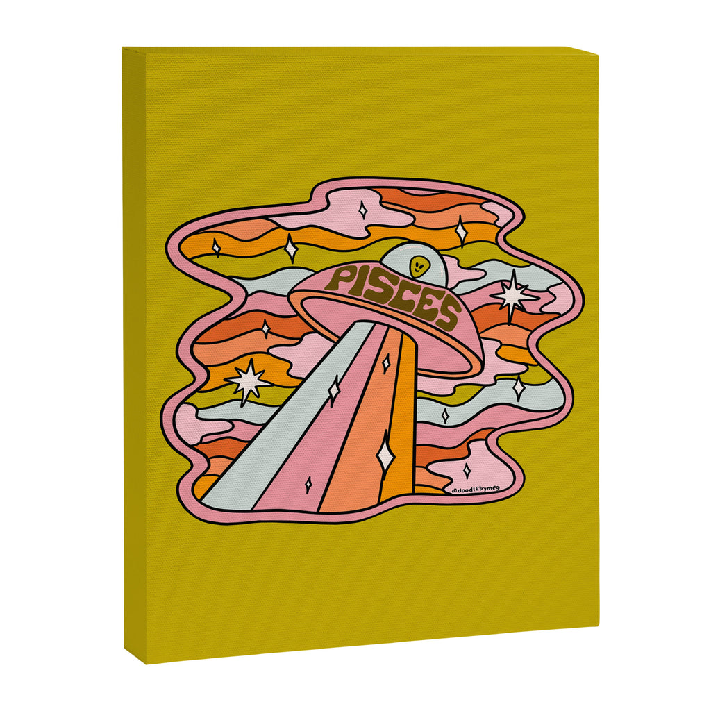 Pisces UFO Canvas Print Gallery Image 8