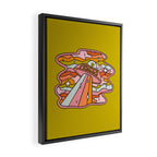 Pisces UFO Framed Canvas Print Gallery Image 2