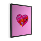 Pisces Valentine Framed Canvas Print Gallery Image 2