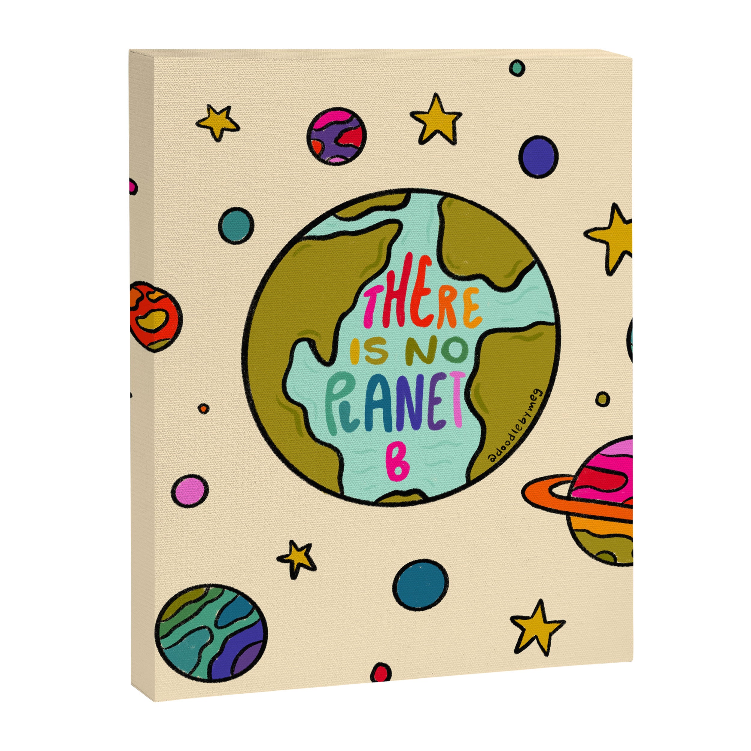 Planet B Canvas Print Gallery Image 8