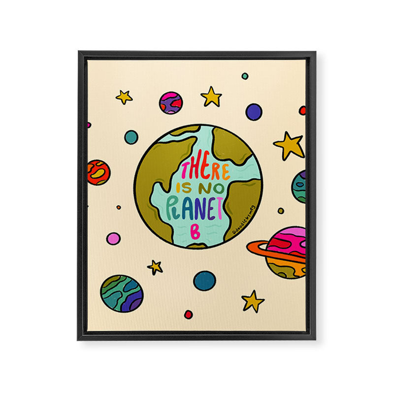 Planet B Framed Canvas Print Gallery Image 8
