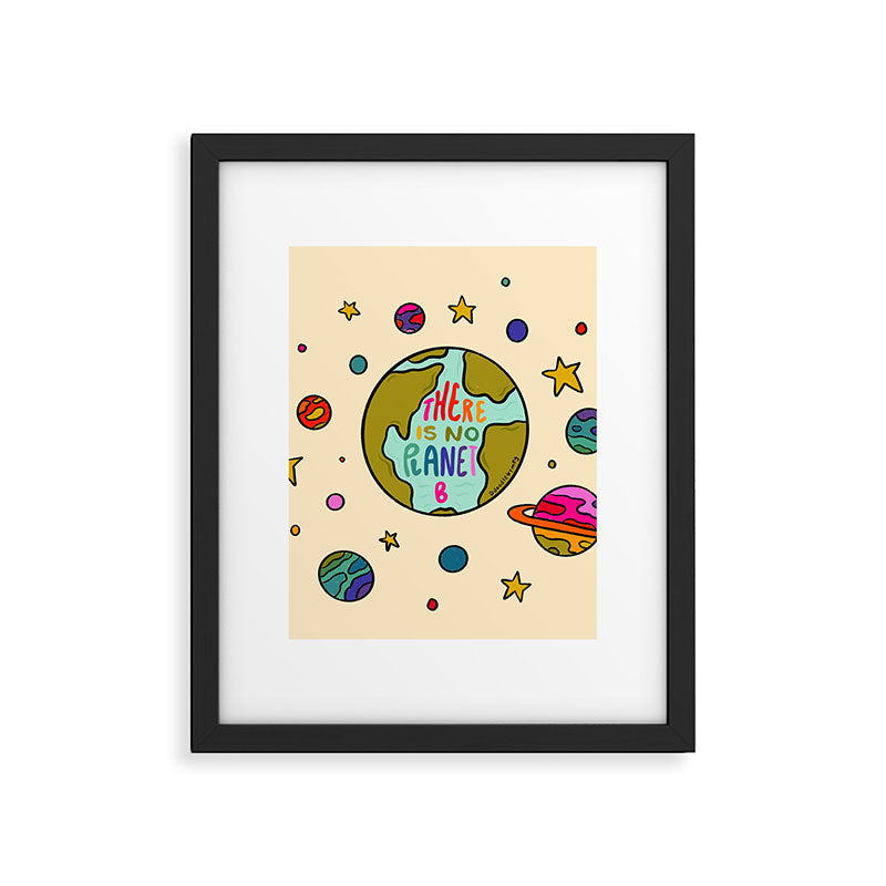 Planet B Framed Art Print Gallery Image 6
