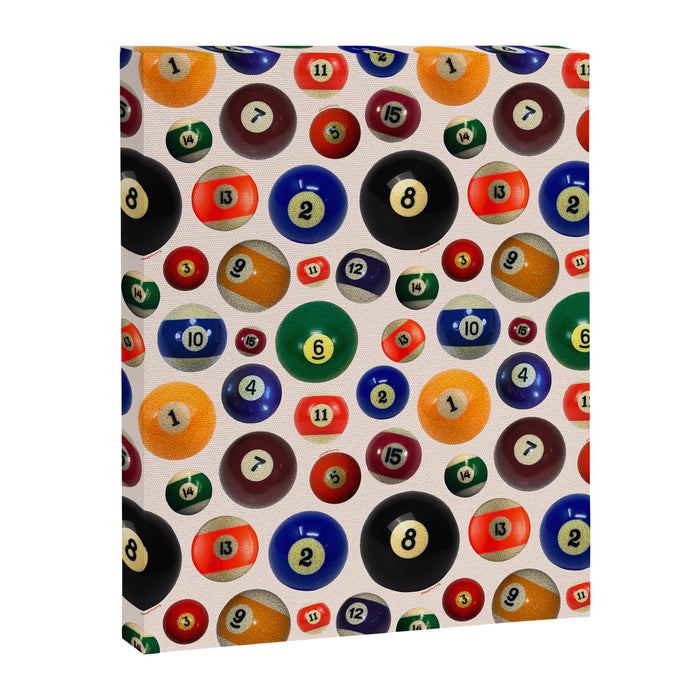 Pool Collage Print Canvas Print Gallery Image 1