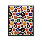 Pool Collage Print Framed Canvas Print Gallery Image 6