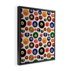 Pool Collage Print Framed Canvas Print Gallery Image 2