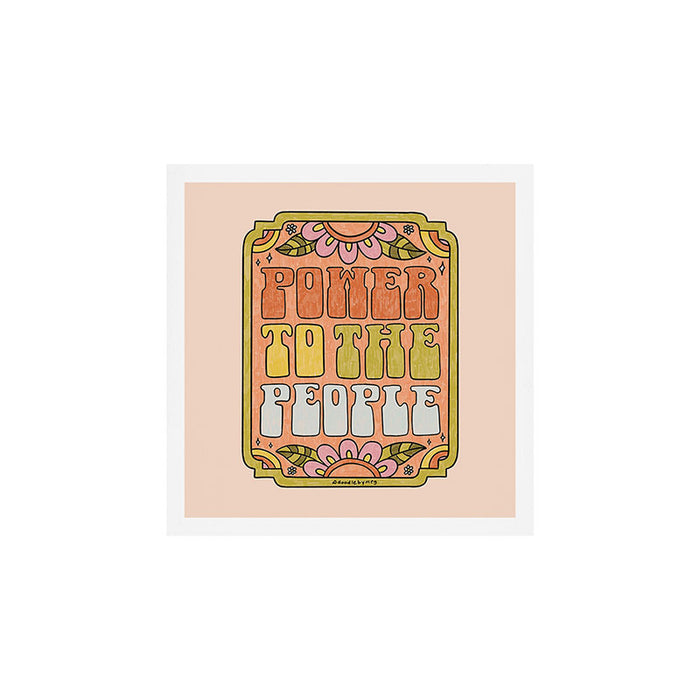 Power to the Peopl Art Print Gallery Image 1