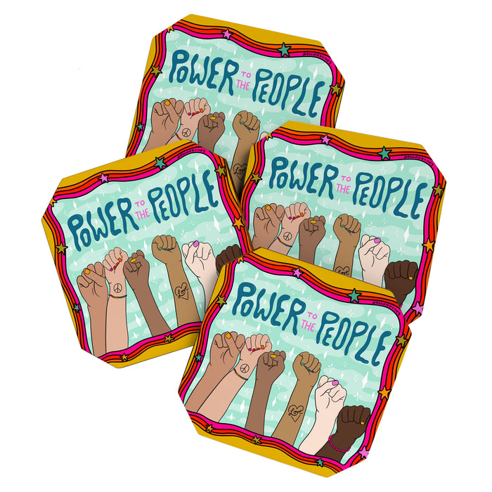 Power to the People Coaster Gallery Image 1