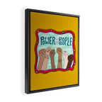 Power to the People Framed Canvas Print Gallery Image 2