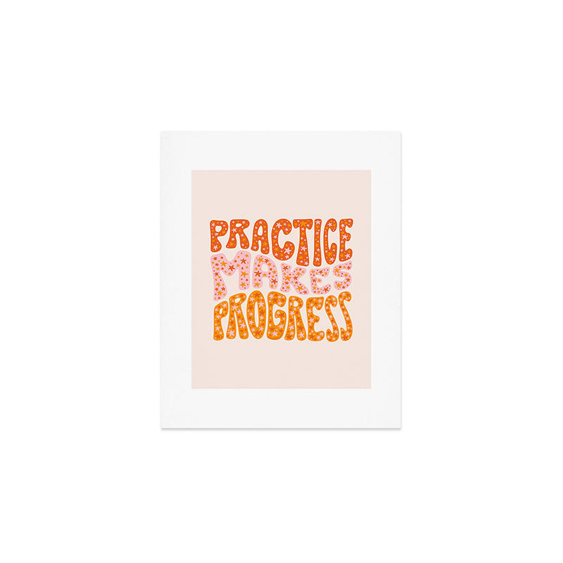 Practice Makes Progress Art Print Gallery Image 1