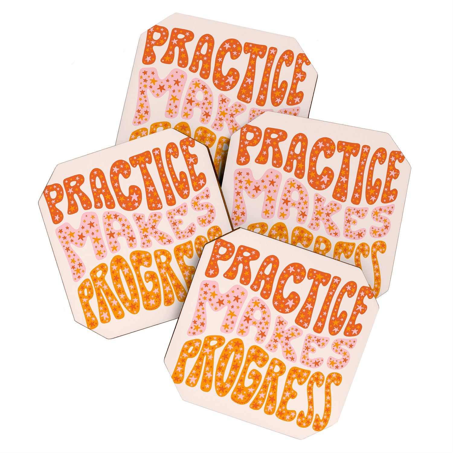 Practice Makes Progress Coaster Gallery Image 1