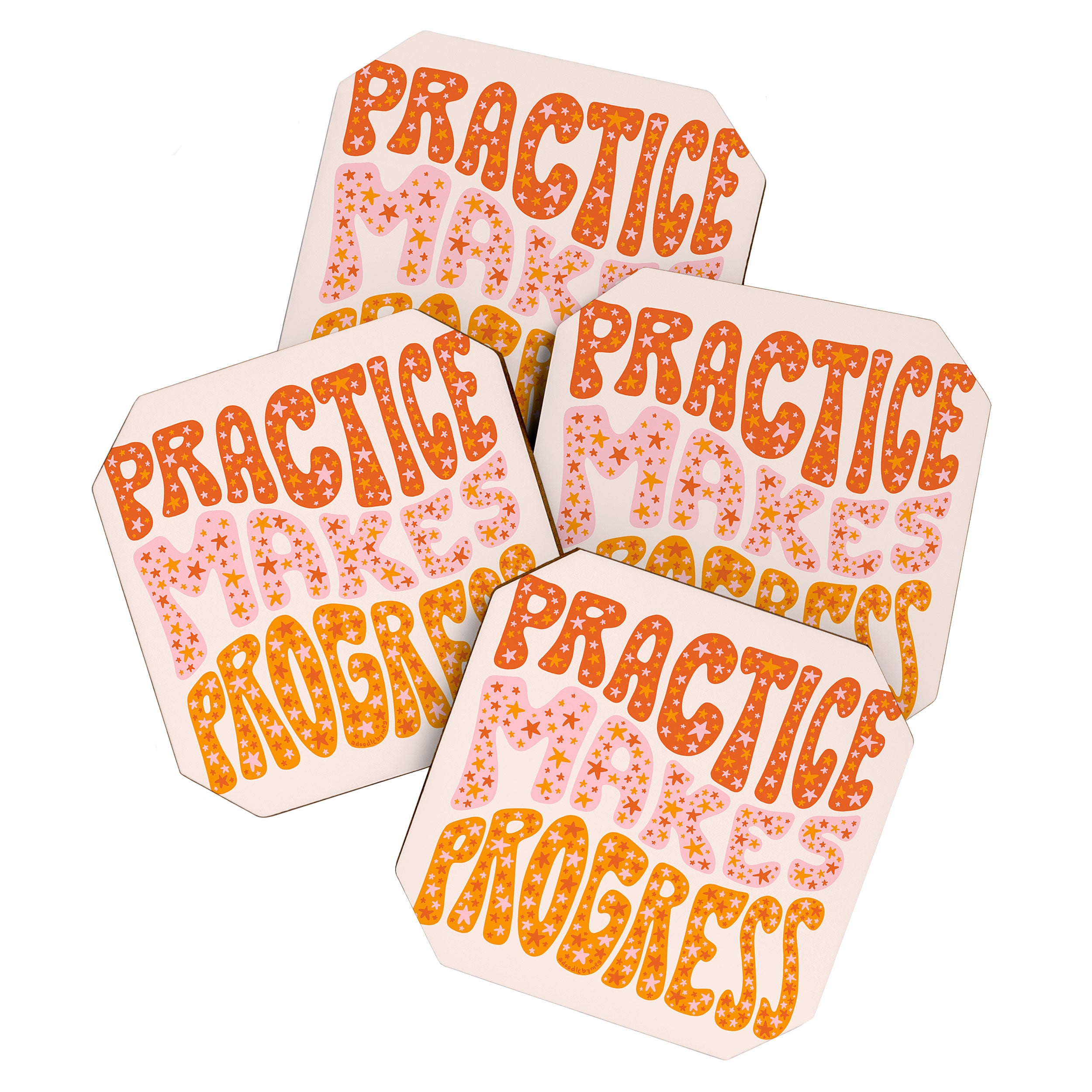 Practice Makes Progress Coaster Gallery Image 1