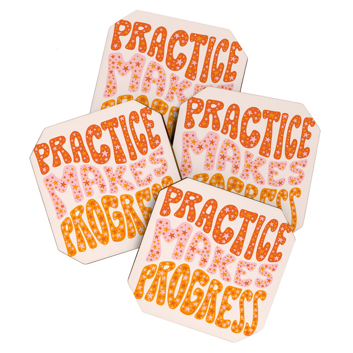 Practice Makes Progress Coaster Gallery Image 1