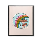 Predict the Future Framed Canvas Print Gallery Image 8
