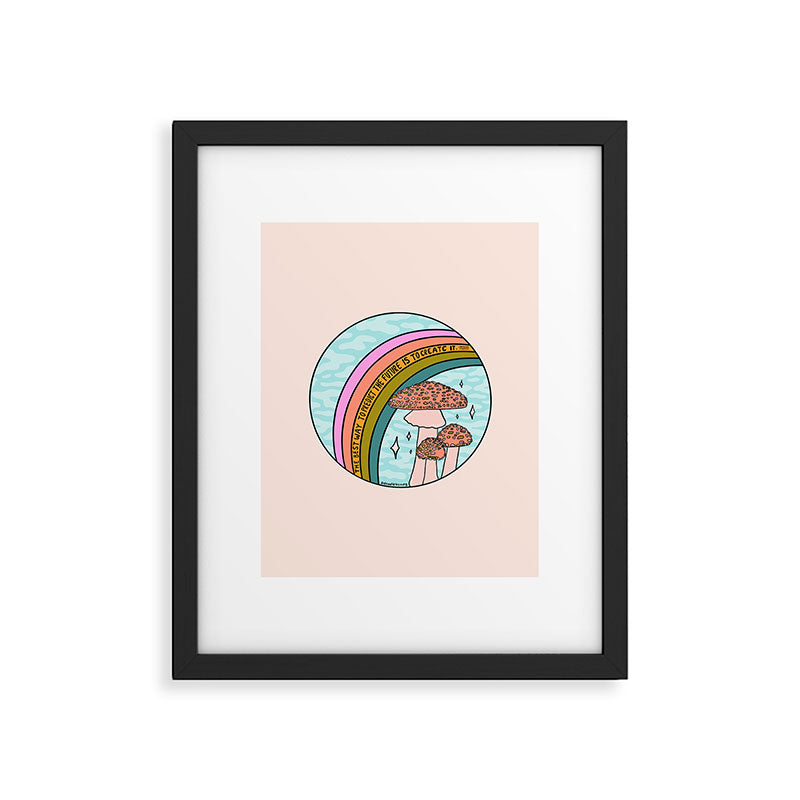Predict the Future Framed Art Print Gallery Image 6